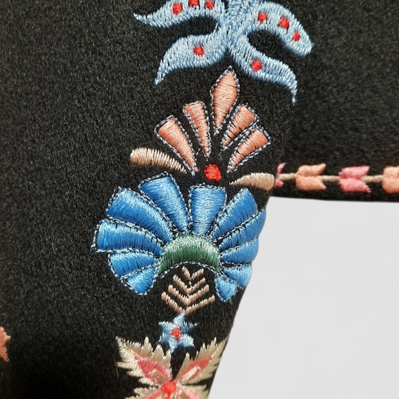 VILSHENKO MOSCOW Cashmere Wool Silk Embroidered Jacket Blazer Russian Luxury 8 - Picture 5 of 16